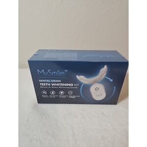 MySmile Teeth Whitening Gel Kit Whitener LED Light Tray Dental Grade SEALED BOX